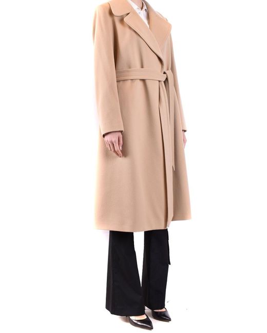 Tagliatore Natural Girdle Lapel Coat