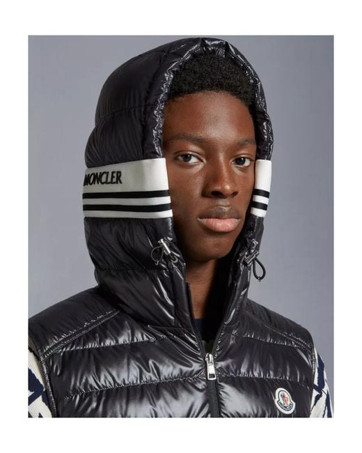 Moncler Black Clai Down Gilet for men