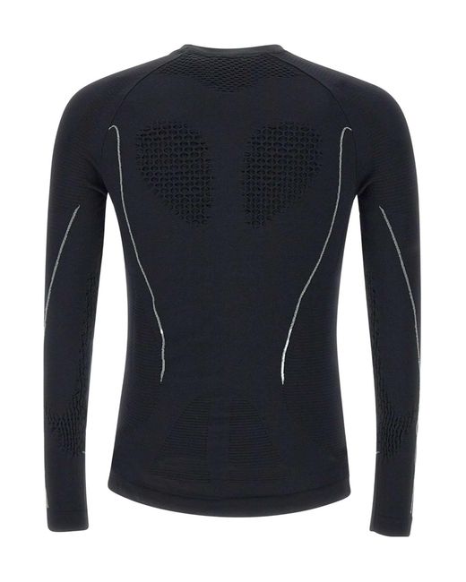 Roa Blue Long Sleeve Crewneck T-Shirt for men