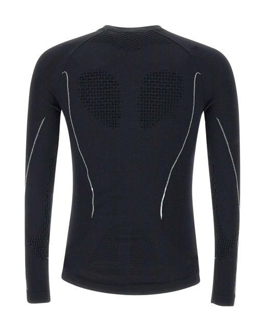 Roa Blue Long Sleeve Crewneck T-Shirt for men