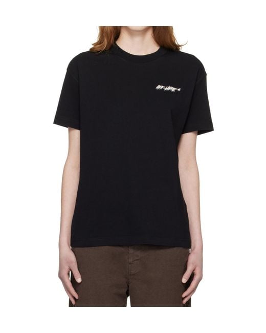 Off-White c/o Virgil Abloh Black Shadow Logo T-Shirt