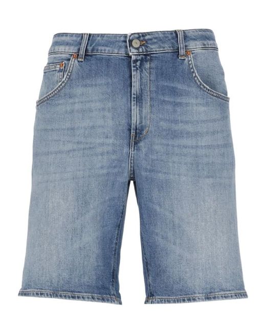 Dondup Blue Denim Shorts for men