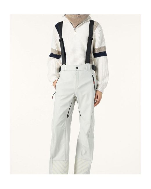 Loro Piana White Long-Sleeved Sweater for men