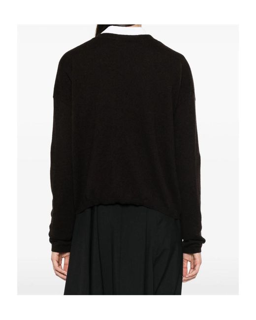 Lisa Yang Black Long-Sleeved Cardigan