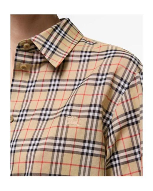 Burberry Natural Classic Fit Check Shirt