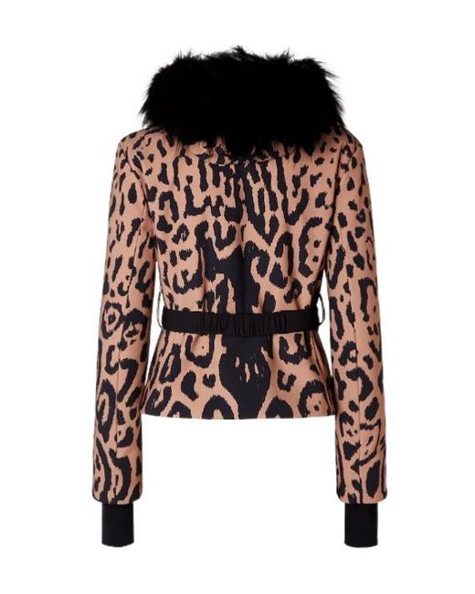 Fendi Black Ski Jacket Technical Fabric Down Jacket