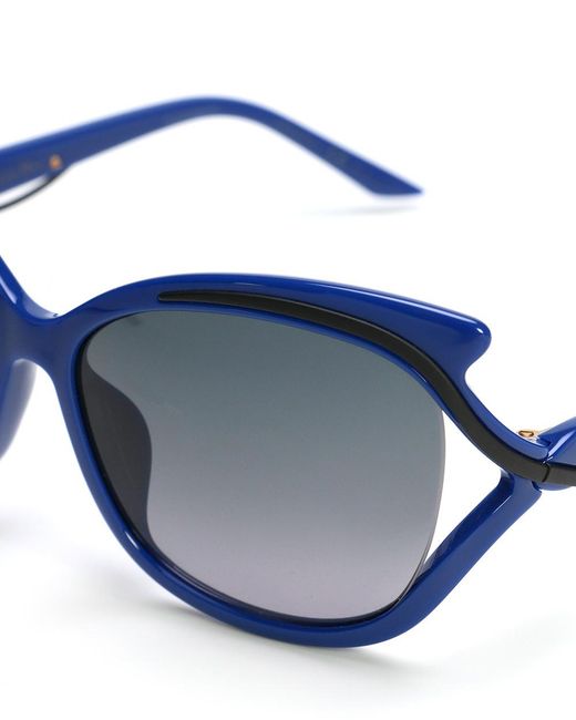 Dior Blue Logo Sunglasses