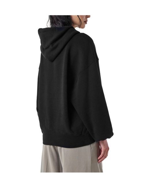 Off-White c/o Virgil Abloh Black Simple Hoodie