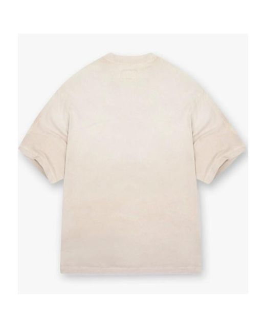 Represent White Seam-Detail T-Shirt for men