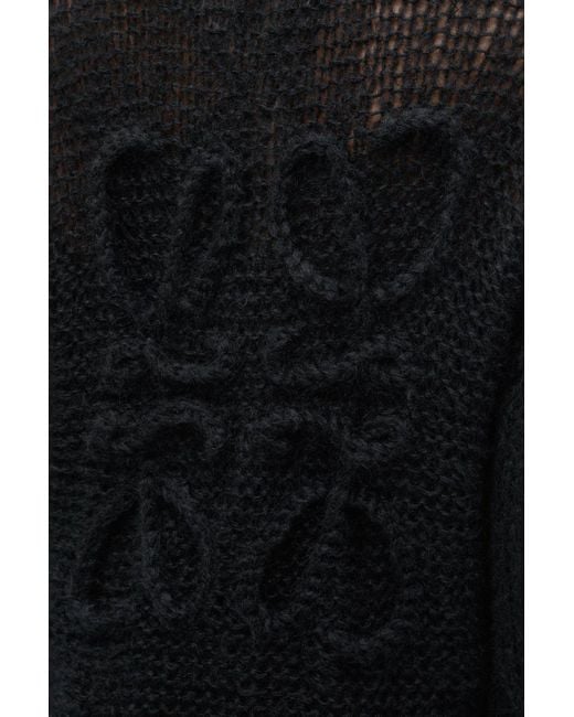 Loewe Black Anagram Cardigan