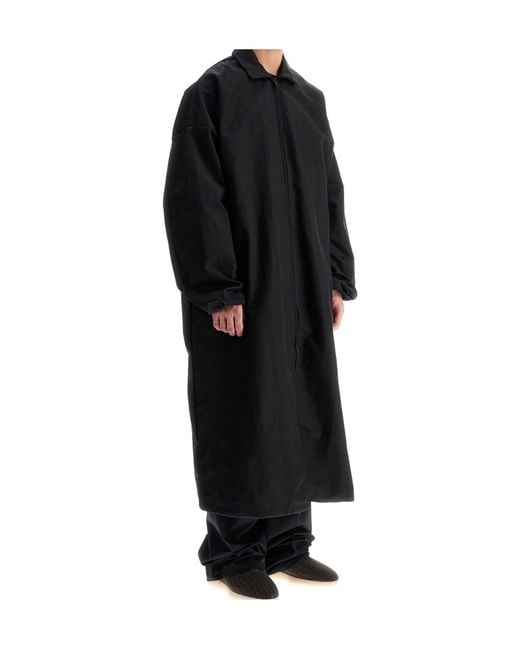Fear Of God Logo-Lettering Trench Coat in Black for Men | Lyst