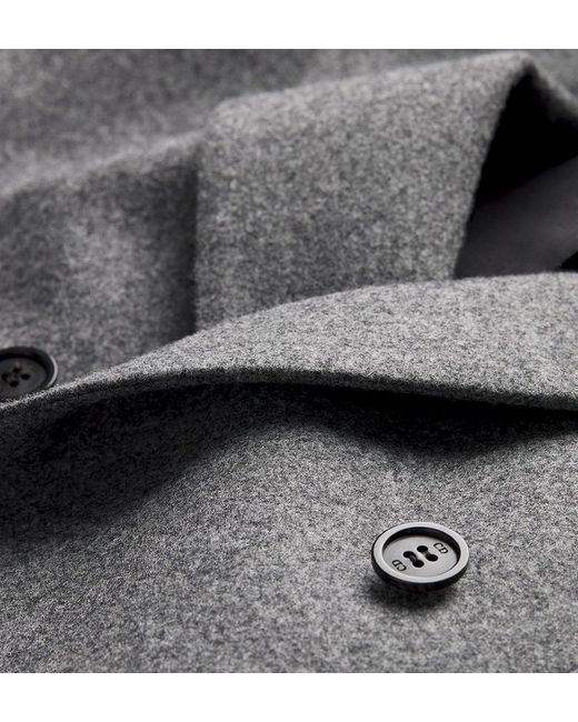 Dior Gray Double-Breasted Jacket for men