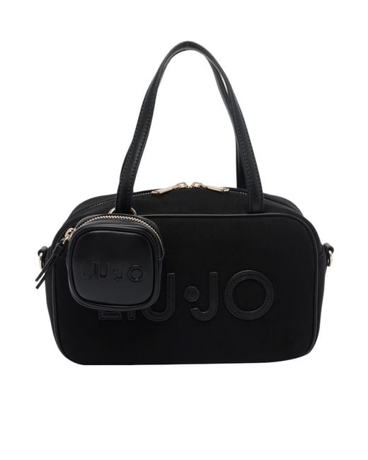 Liu Jo Black Dual-Handle Shoulder Bag