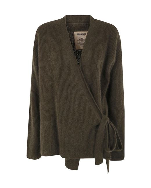Uma Wang Green Kimono Sweater
