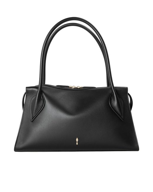 Christian Louboutin Black Medium Plain Shoulder Bag