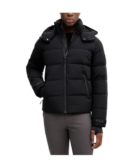 Mackage Black Samuel-Ski Medium Down Jacket for men