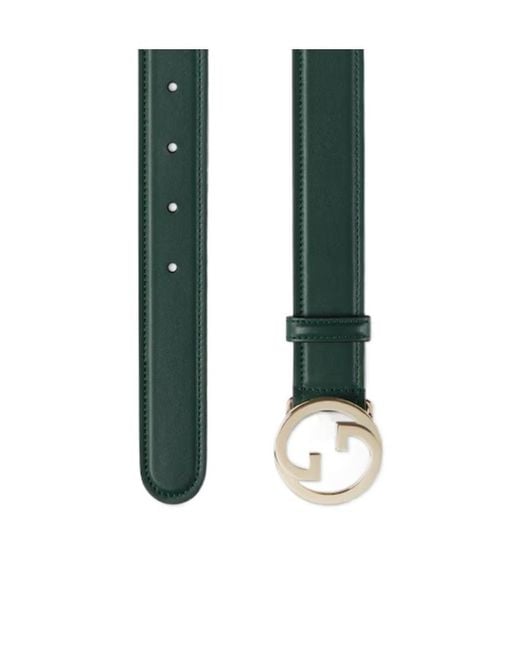 Gucci Green Blondie Belt
