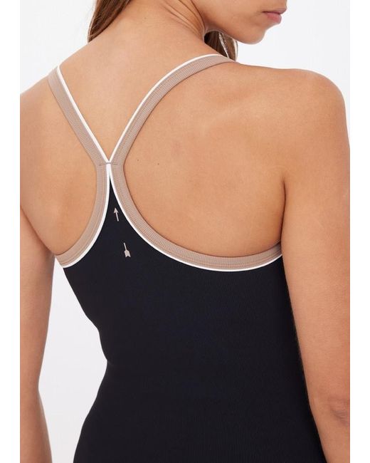 The Upside Black Rhythm Caleb Performance Tank Top