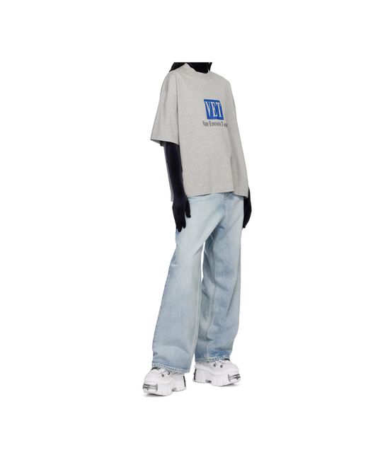 Vetements White X New Rock Platform Sneakers for men