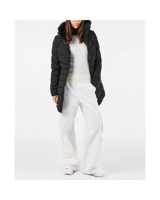 Canada Goose Black Hooded Down Jacket