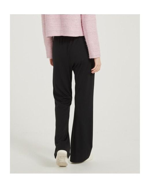 Marissa Chiara Black Drawstring Sweatpants