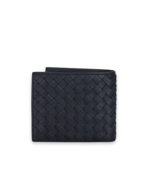 Bottega Veneta Blue Folding Wallet for men