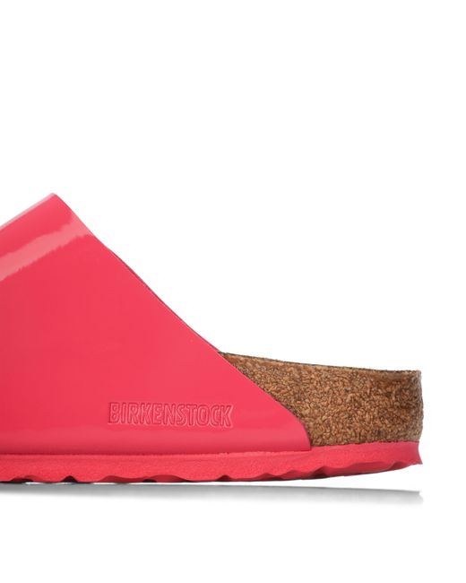 Birkenstock Pink Solid Color Flat Shoes