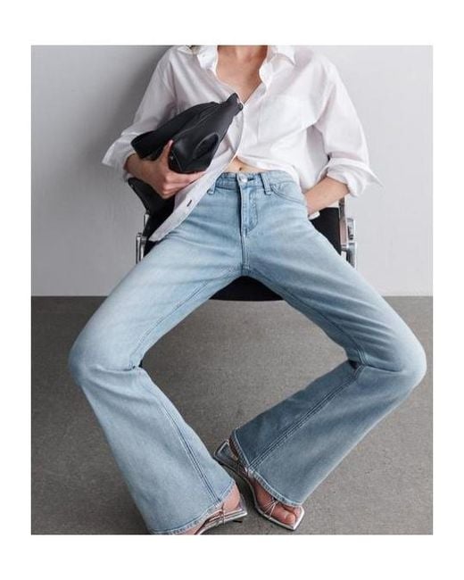 Rag & Bone Blue Faded-Effect Jeans