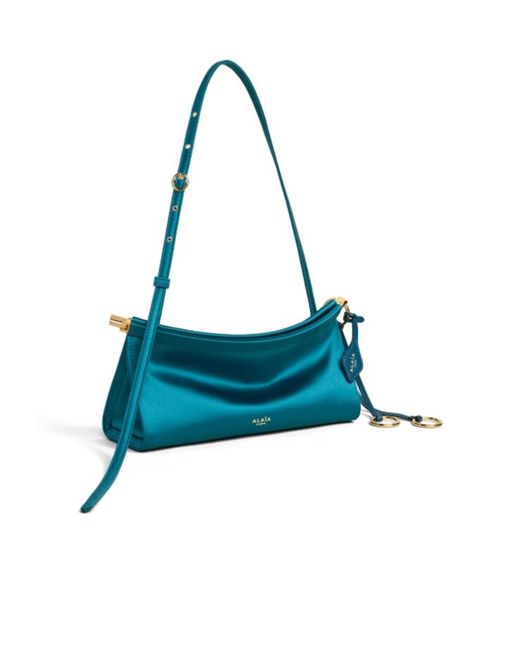 Alaïa Blue Le Click East West Small Bag