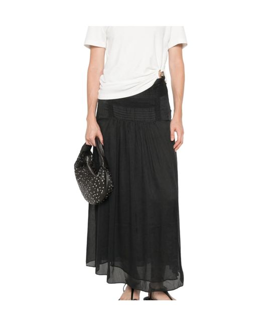 Isabel Marant Black Pylka Jupe