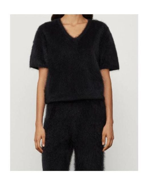 Lisa Yang Black V-Neck Sweater