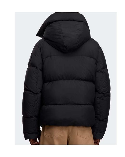 Canada Goose Black Logo-Motif Puffer Jacket for men