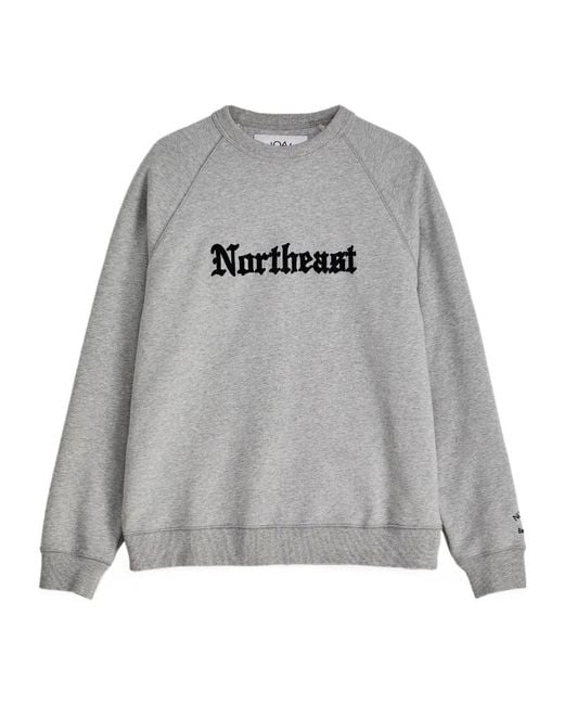 Barbour Gray Long Sleeve Sweatshirt for men