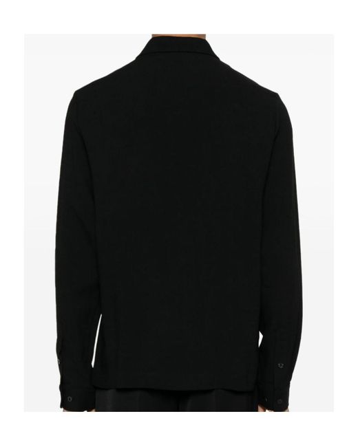 Séfr Black Button-Down Shirt for men