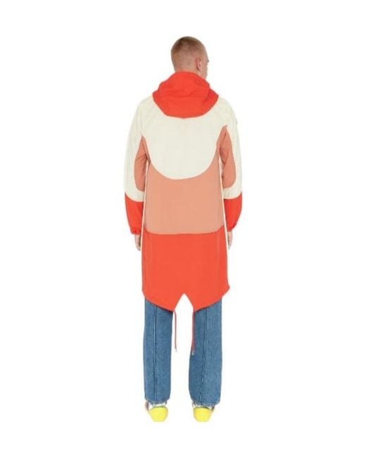 J.W. Anderson Logo-Embroidered Colour-Block Parka for men