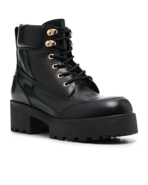 Givenchy Black Trekker Lace-Up Ankle Boots