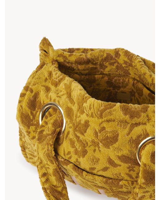 Chloé Metallic Chloé Large Terry Plage Tote Bag