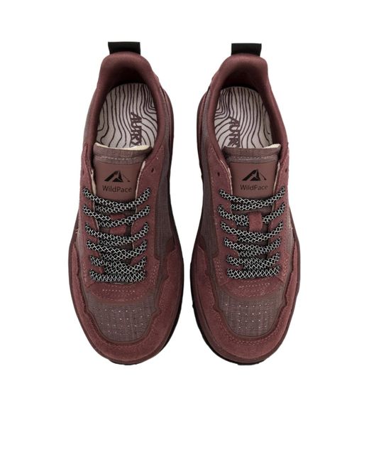 Autry Brown Wildpace Low-Top Sneakers