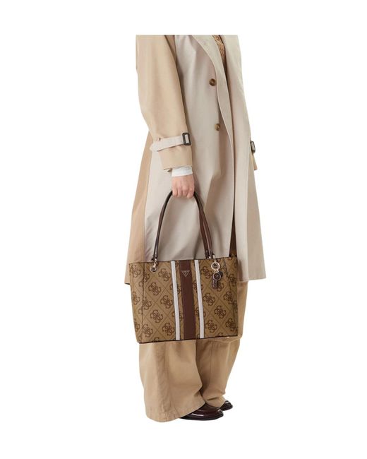 Guess Brown Double-Handled Handbag