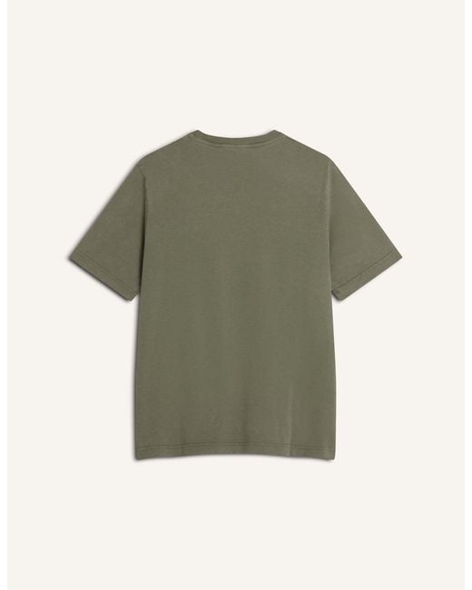 Maison Kitsuné Green Maison Kitsuné Twin Fox Patch T-Shirt for men