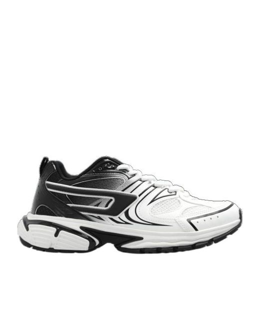 DIESEL White S-Serendipity Low-Top Sneakers for men
