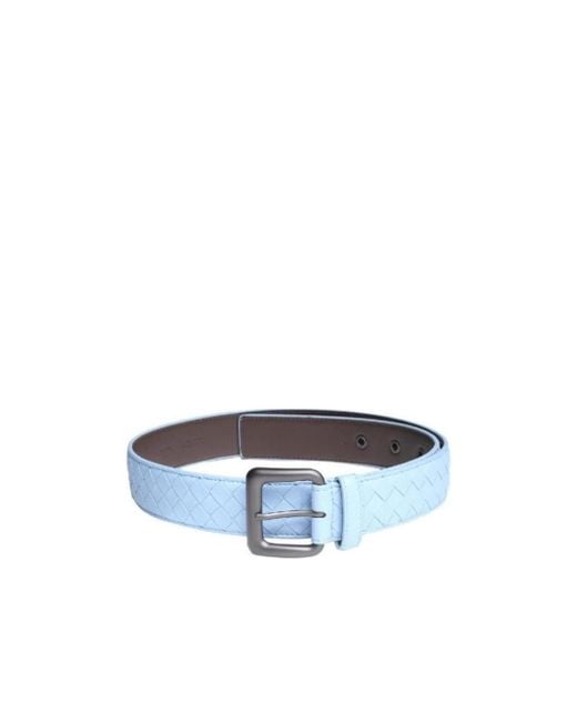 Bottega Veneta Blue Weave A Belt for men