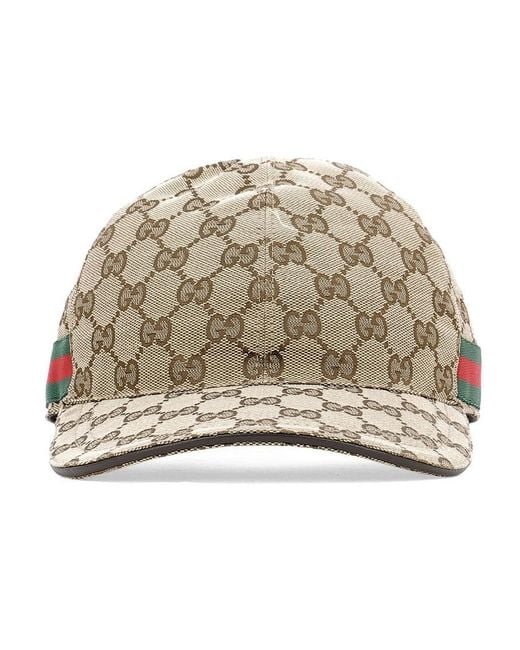 Gucci Natural Original Gg Baseball Hat for men
