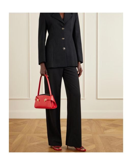 Ferragamo Red East-West Shoulder Bag