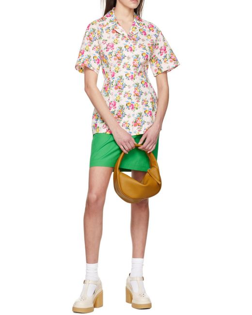 Sportmax White Printed Shirt