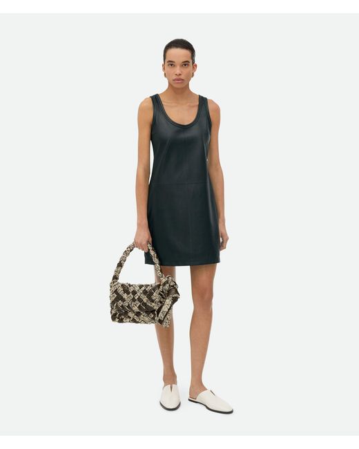 Bottega Veneta Black Mini Vest Dress
