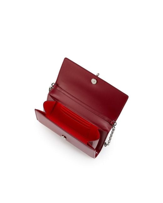 Christian Louboutin Red Bettina Wallet On Chain