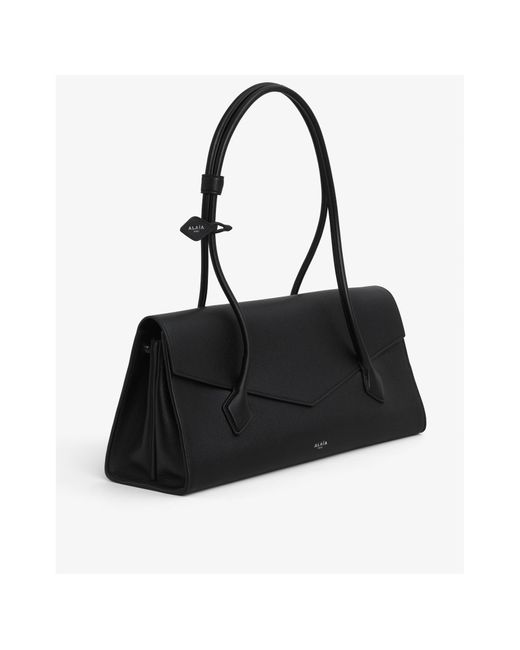 Alaïa Black Alaa Le Teckel Flap Tote Bag