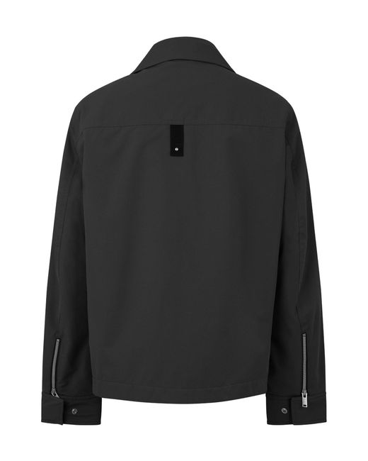 Moose Knuckles Black Simple Coat for men