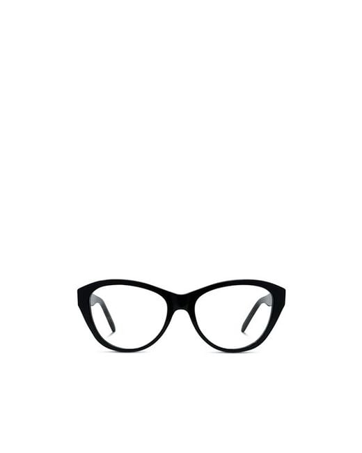 Givenchy White Eyewear Cat-Eye Frame Glasses